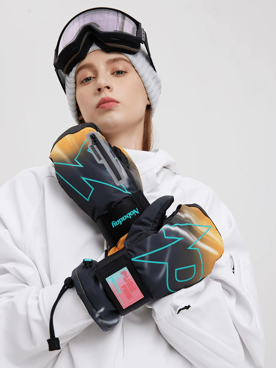 Women's Nobaday Fluorspar Snowboard Mittens - Image 2
