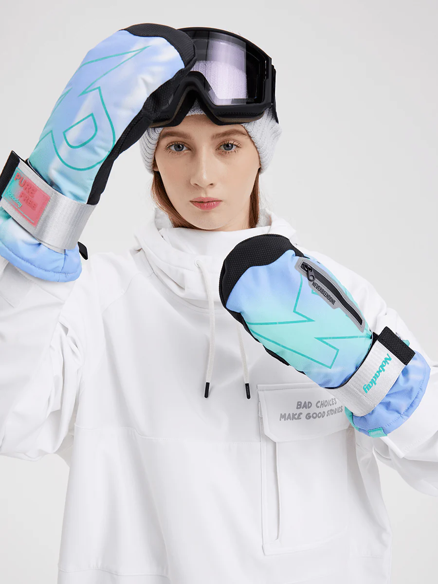 Women's Nobaday Fluorspar Snowboard Mittens - Image 3