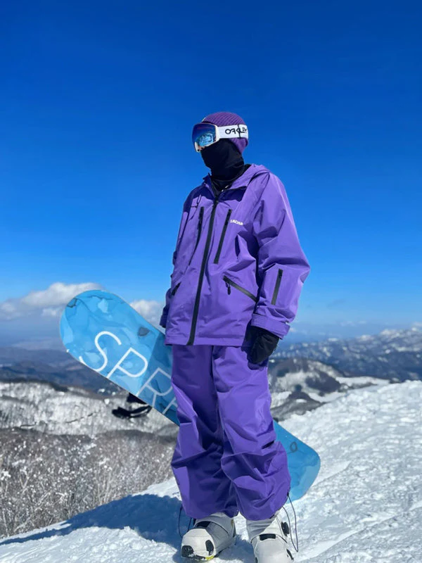 Women's North White Alplo Snow Jacket & Pants Set - Image 4
