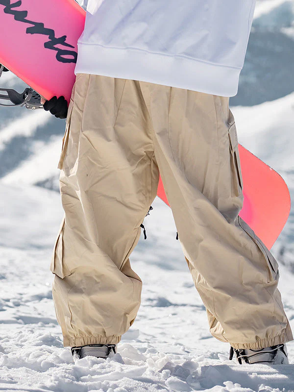 Women's Rabbit Snow Prime Cargo Baggy Snowboard Pants - Image 2