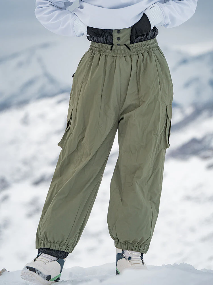 Women's Rabbit Snow StreetFlow Freestyle Cargo Baggy Snow Pants - Image 16