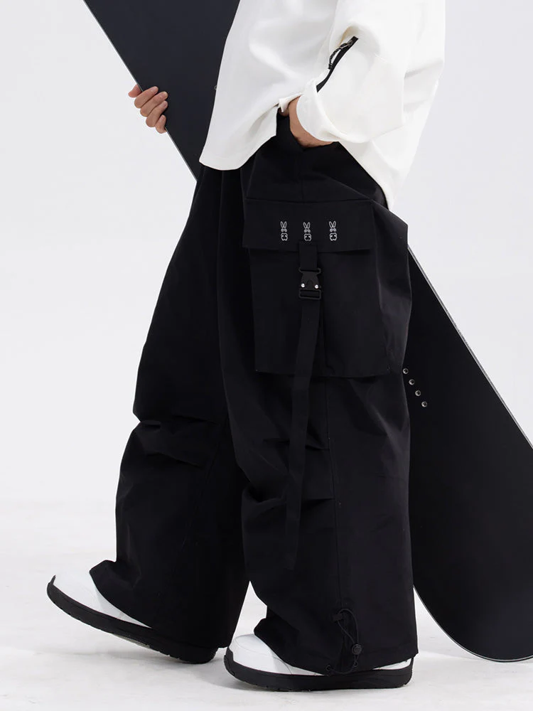 Women's Rabbit Snow UrbanRush Prime Oversize Baggy Snow Pants - Image 6