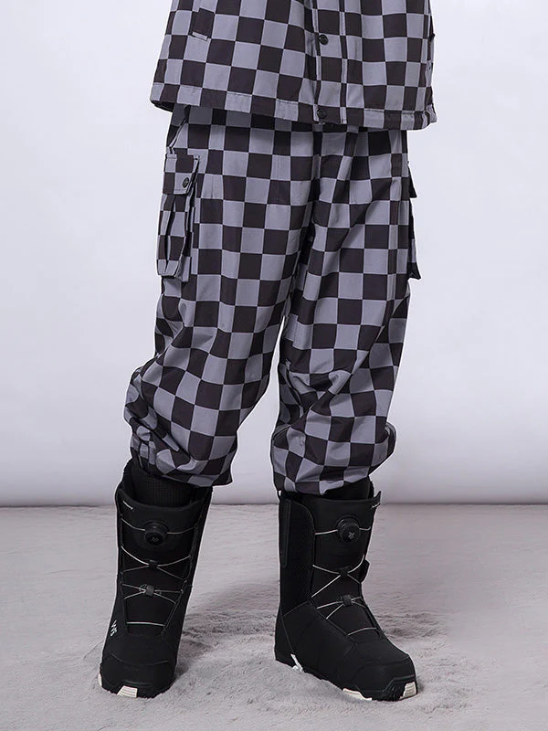 Women's RAWRWAR Checkerboard Snowboard Pants - Image 4