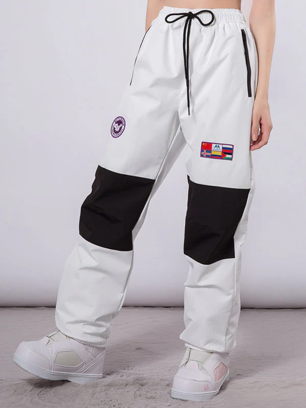 Women's RAWRWAR Flag Elastic Snowboard Pants - Image 3