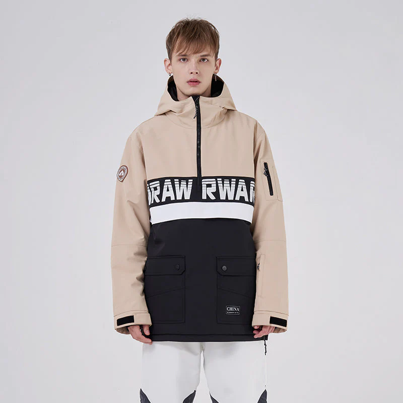 Women's RAWRWAR Powershot Cargo Half Zipper Snow Jacket with Removable Hem - Image 10