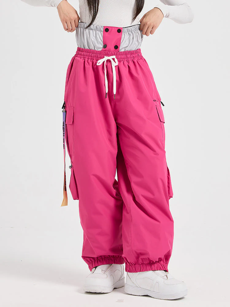 Women's RAWRWAR Prime Cargo Baggy Snowboard Pants - Image 6