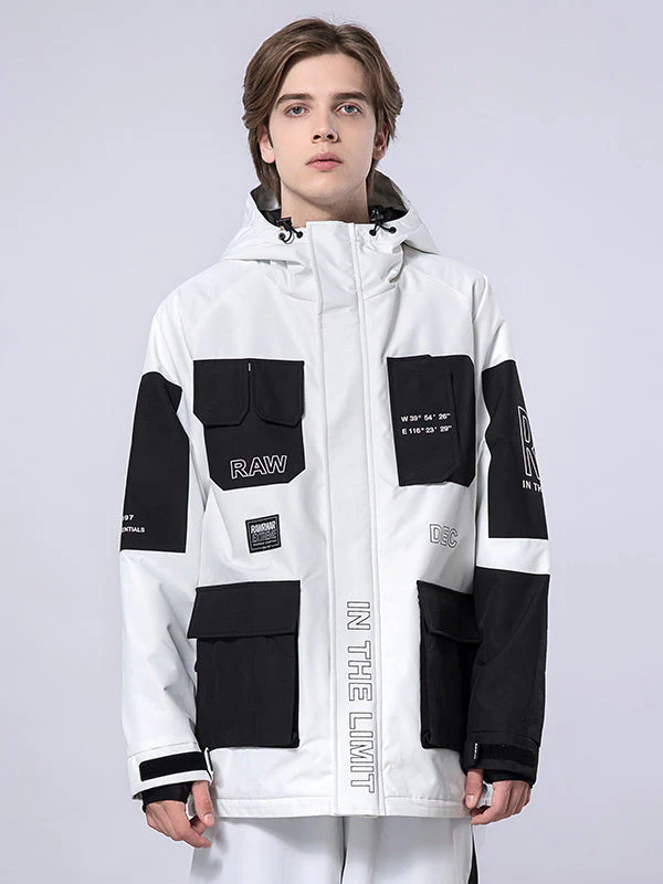 Women's RAWRWAR Winter Space Cargo Snowboard Jacket - Image 4