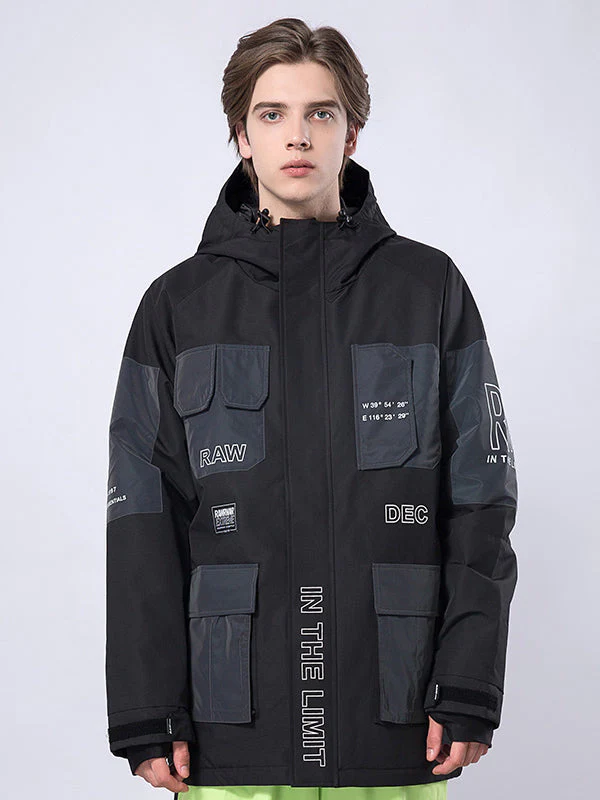 Women's RAWRWAR Winter Space Cargo Snowboard Jacket - Image 8
