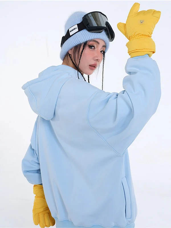 Women's RenChill Mountain Breeze Pullover Baggy Snow Hoodie - Image 3