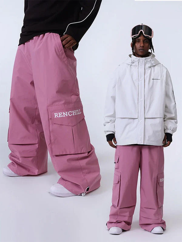 Women's RenChill Mountain Oversize Baggy Snow Pants - Image 2
