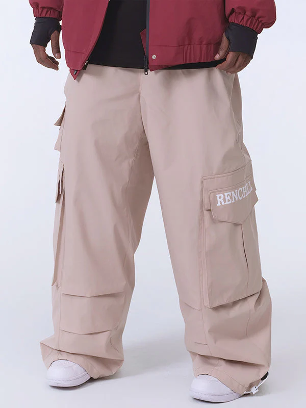 Women's RenChill Mountain Oversize Baggy Snow Pants - Image 3
