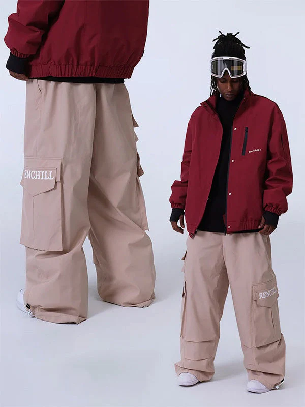 Women's RenChill Mountain Oversize Baggy Snow Pants - Image 4
