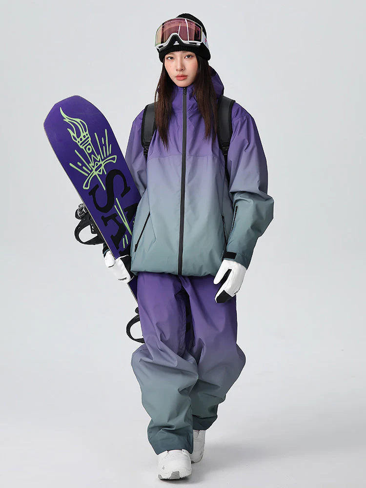 Women's Searipe Alpine Horizon Fade Insulated All-Terrain Snow Suit - Image 5