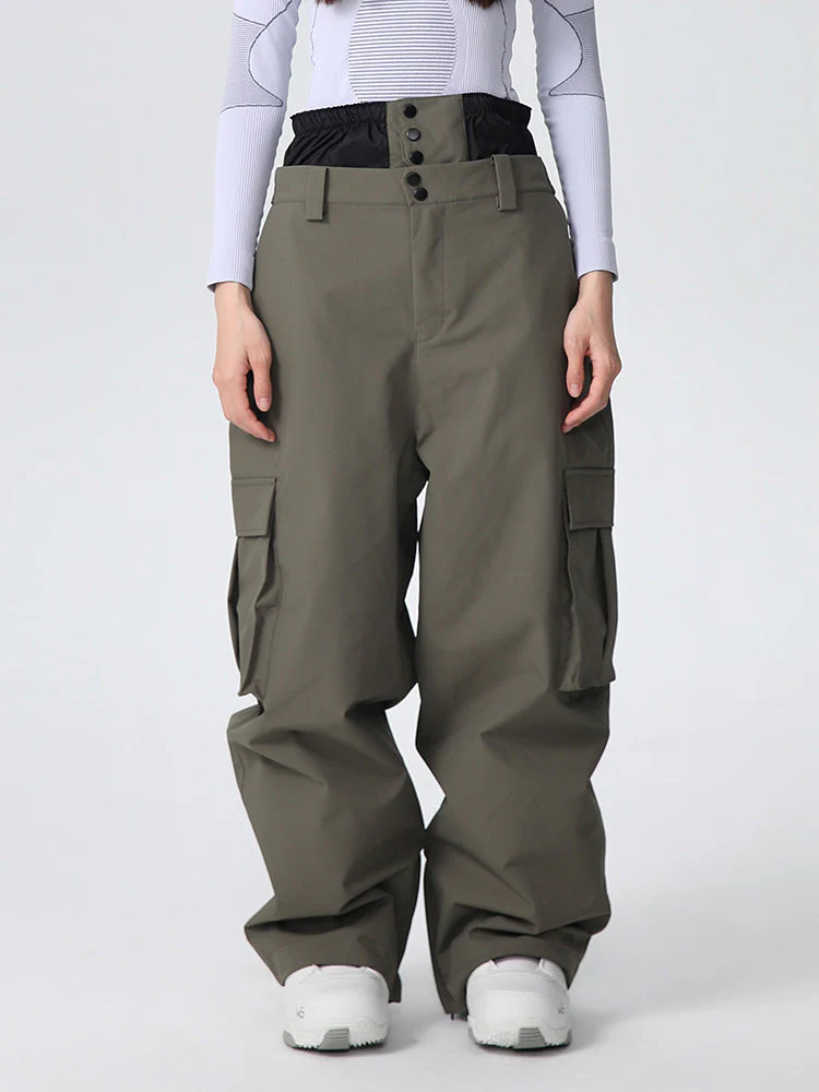 Women's Searipe Durable Mountain Pro All Function Baggy Snow Pants - Image 13