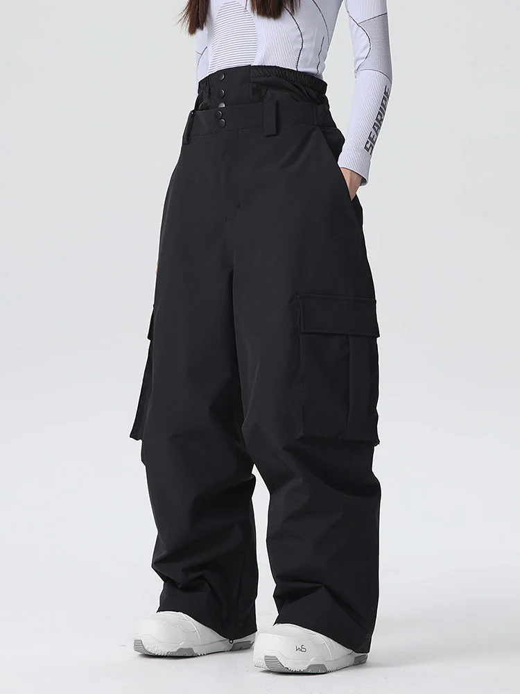Women's Searipe Durable Mountain Pro All Function Baggy Snow Pants - Image 4