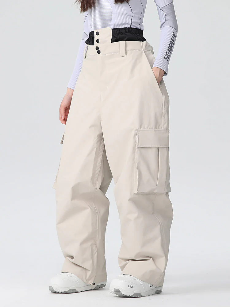 Women's Searipe Durable Mountain Pro All Function Baggy Snow Pants - Image 5