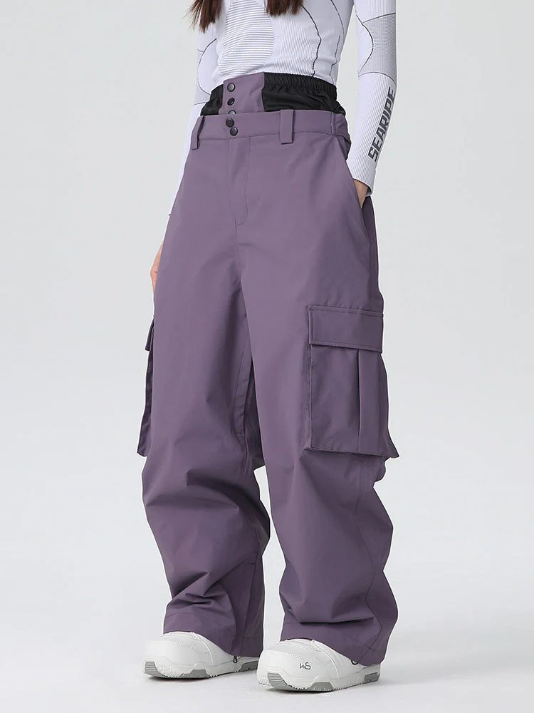 Women's Searipe Durable Mountain Pro All Function Baggy Snow Pants - Image 8