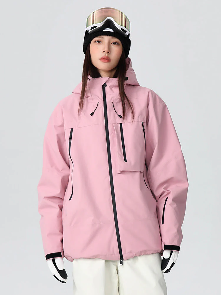 Women's Searipe Durable Mountain Pro All-Terrain Baggy Snow Jacket - Image 15