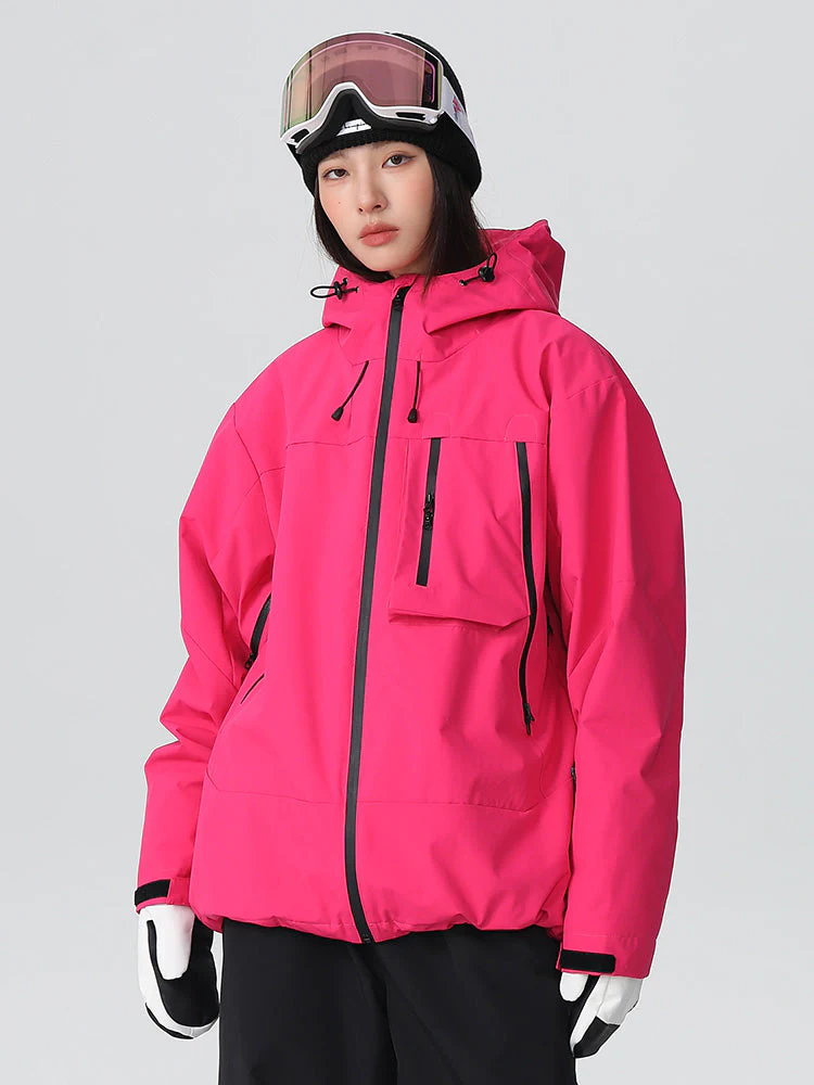 Women's Searipe Durable Mountain Pro All-Terrain Baggy Snow Jacket - Image 2