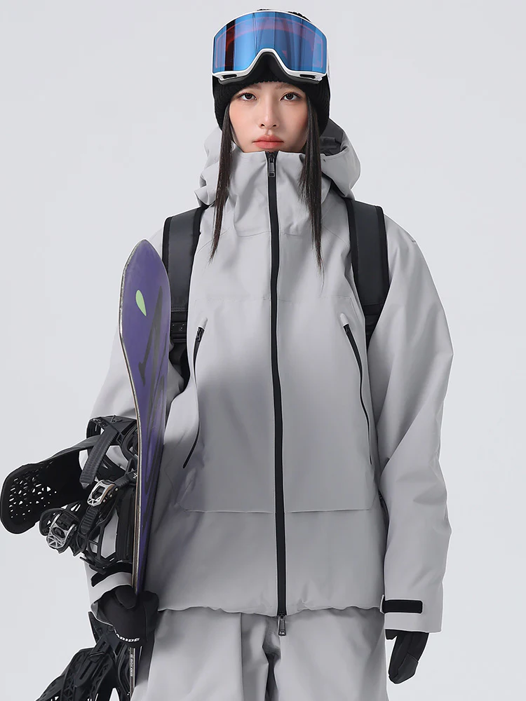 Women's Searipe Durable Mountain Pro All-Weather Baggy Snow Jacket - Image 17