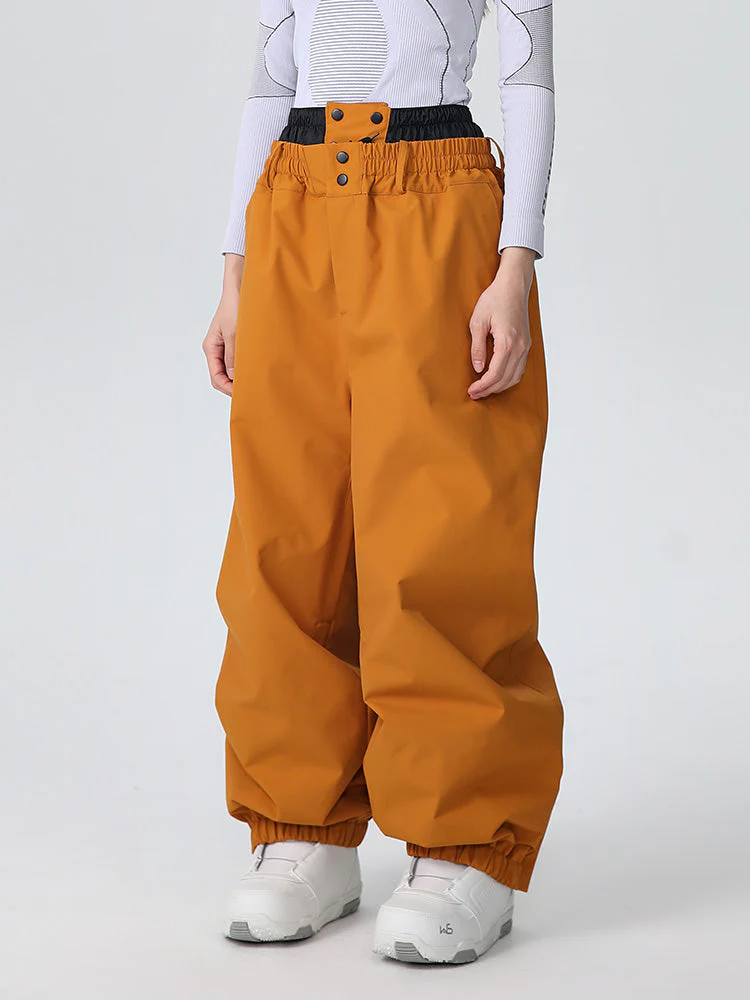 Women's Searipe Durable Mountain Pro All-Weather Baggy Snow Pants - Image 10