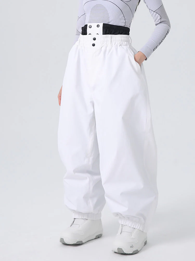 Women's Searipe Durable Mountain Rider All-Terrain Baggy Snow Pants - Image 3