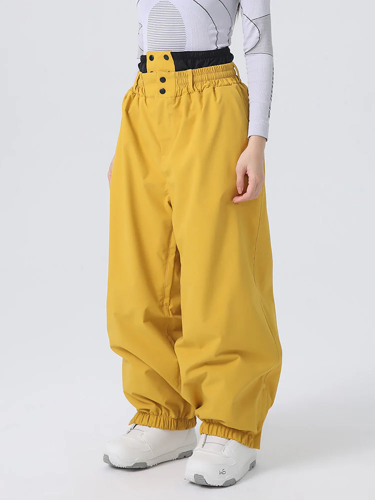 Women's Searipe Durable Mountain Rider All-Terrain Baggy Snow Pants - Image 6