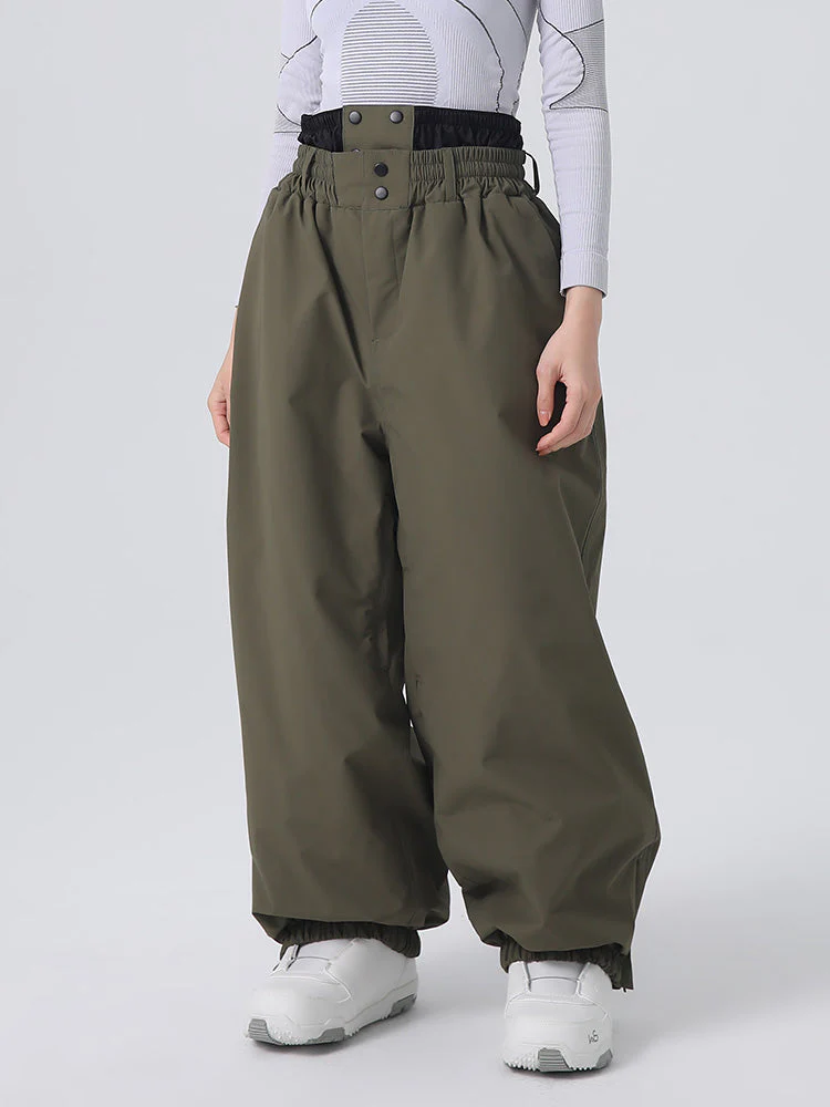 Women's Searipe Durable Mountain Rider All-Terrain Baggy Snow Pants - Image 9