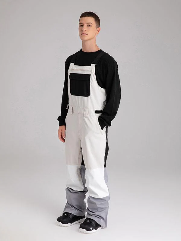 Women's Searipe Mountain Discover Colorblock Snowboard Pants Bibs - Image 18