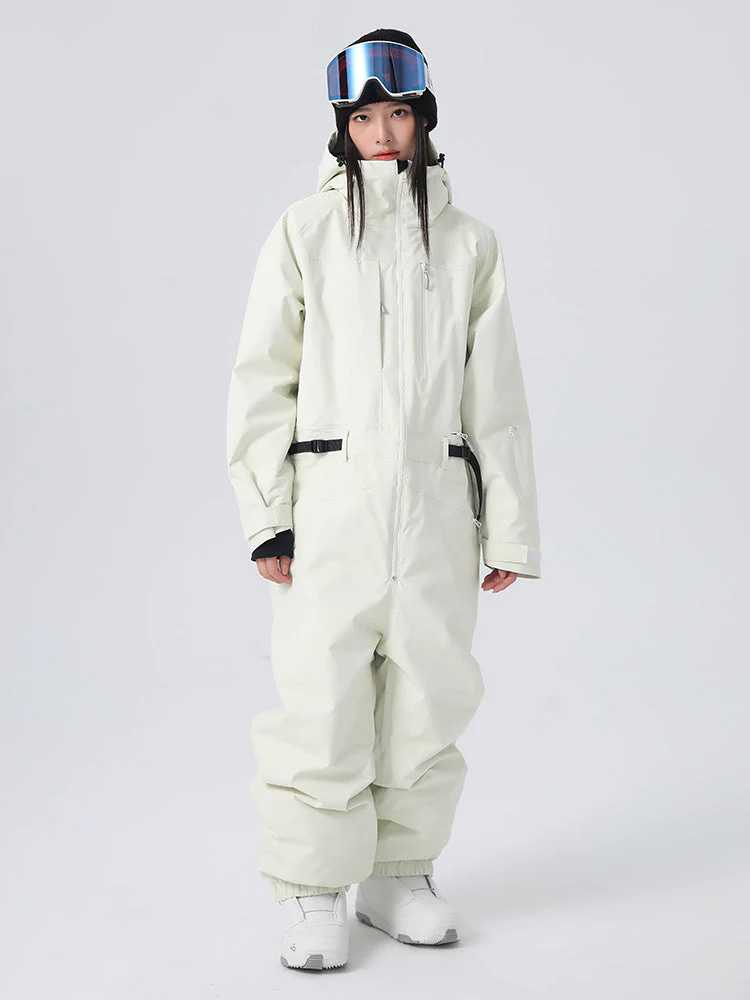 Women's Searipe Mountain Freerider One Piece Ski Suits Full Body Baggy Snowsuits - Image 11