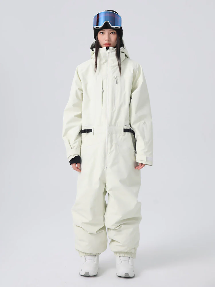 Women's Searipe Mountain Freerider One Piece Ski Suits Full Body Baggy Snowsuits - Image 12