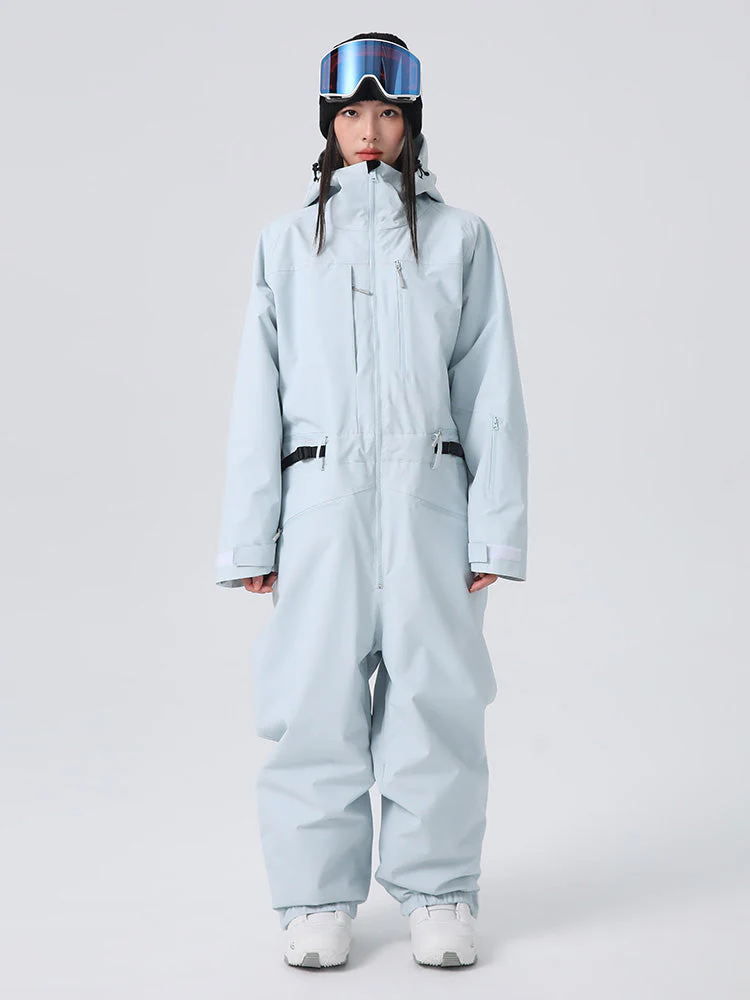 Women's Searipe Mountain Freerider One Piece Ski Suits Full Body Baggy Snowsuits - Image 13