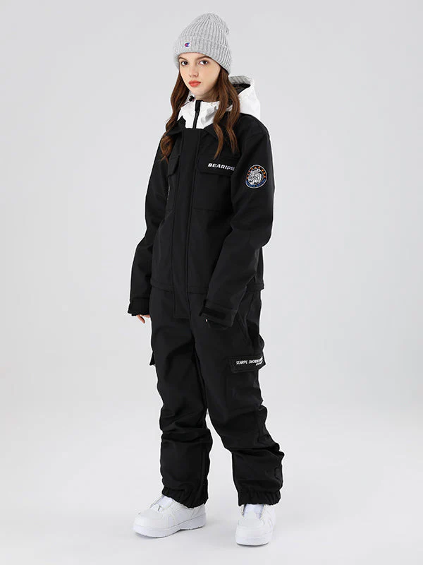 Women's Searipe Mountain Slope Star One Piece Snowsuit Ski Jumpsuit - Image 5