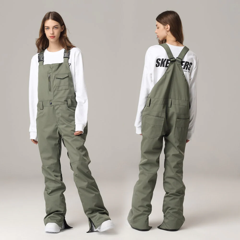 Women's Searipe Mountain Terry snowboard Ski Pants Snow Bibs - Image 2