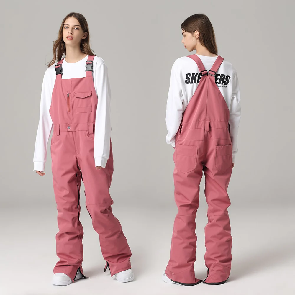 Women's Searipe Mountain Terry snowboard Ski Pants Snow Bibs - Image 4