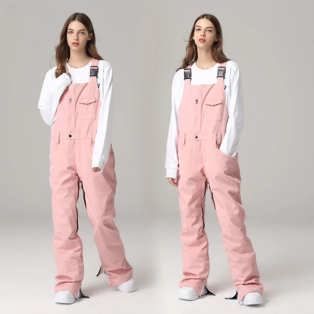 Women's Searipe Mountain Terry snowboard Ski Pants Snow Bibs - Image 5