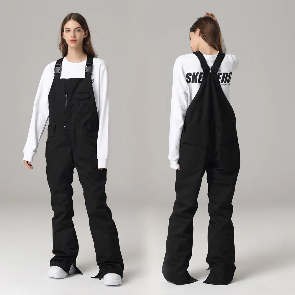 Women's Searipe Mountain Terry snowboard Ski Pants Snow Bibs - Image 7