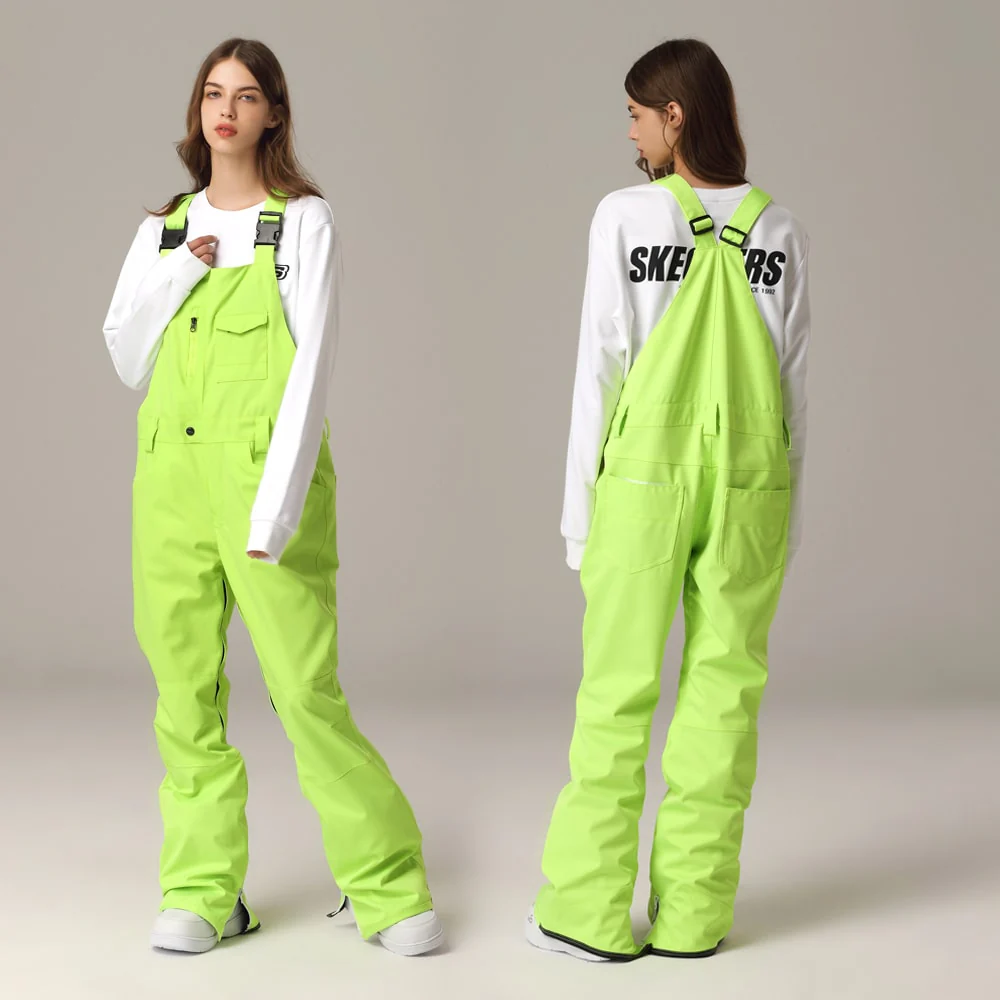 Women's Searipe Mountain Terry snowboard Ski Pants Snow Bibs - Image 8