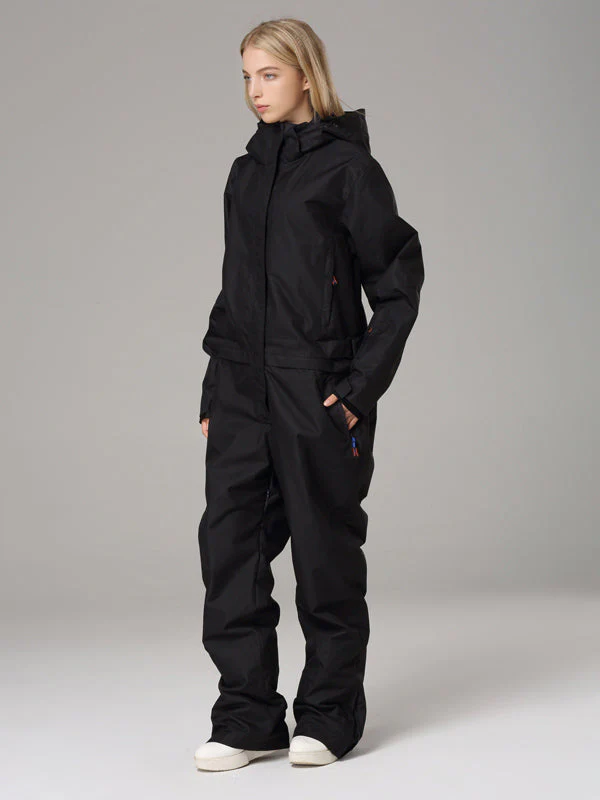 Women's Searipe One Piece Mountain Ski Suits Winter Jumpsuit Snowsuits - Image 5