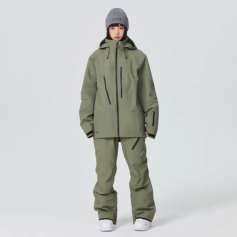 Women's Searipe Snow Pioneer Mountain Snowsuits - Jacket and Pants Set - Image 2