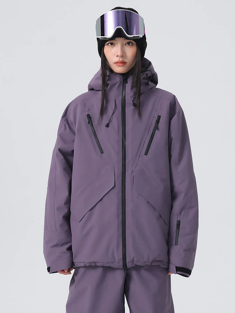 Women's Searipe Unisex CoreBuild All-Weather Baggy Snow Jacket - Image 4
