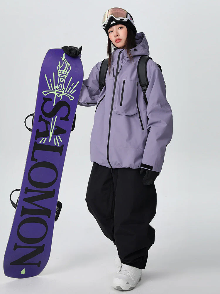 Women's Searipe Unisex Durable Mountain Pro All-Terrain Baggy Snow Suit - Image 10
