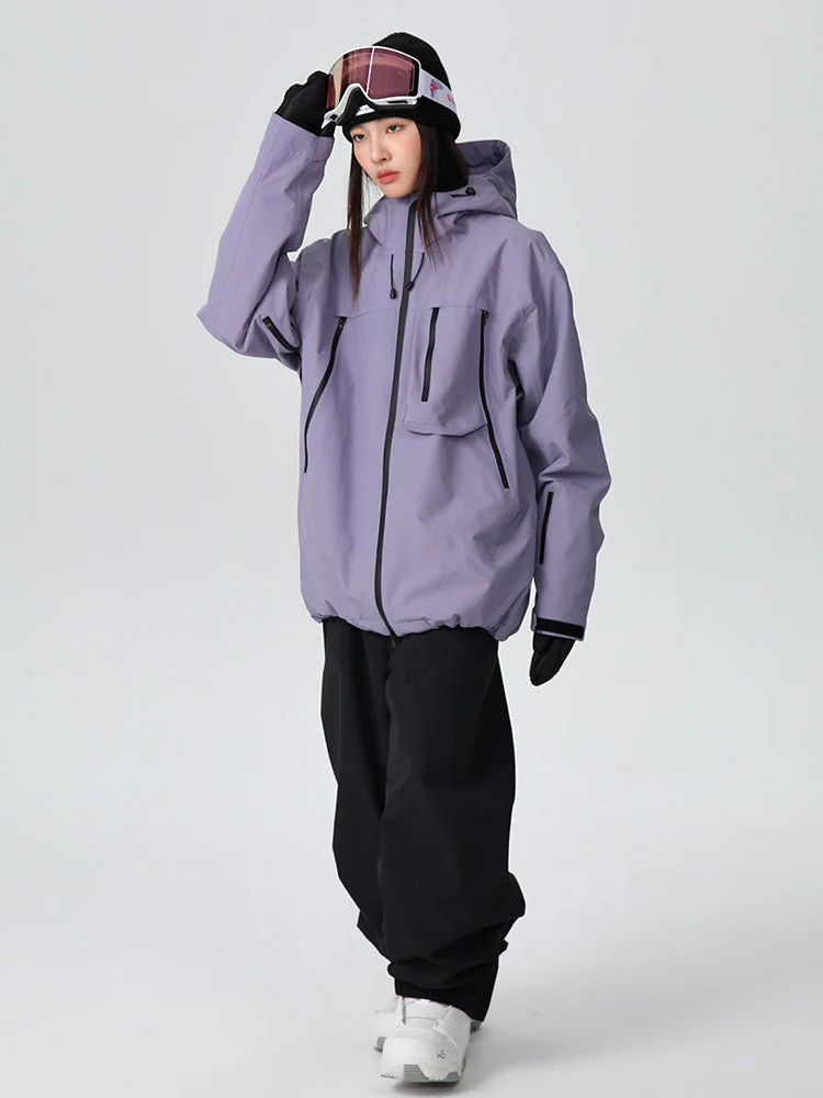 Women's Searipe Unisex Durable Mountain Pro All-Terrain Baggy Snow Suit - Image 11
