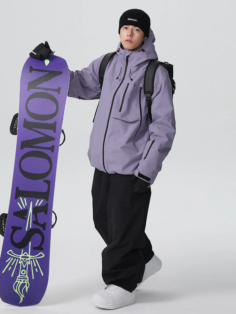 Women's Searipe Unisex Durable Mountain Pro All-Terrain Baggy Snow Suit - Image 12