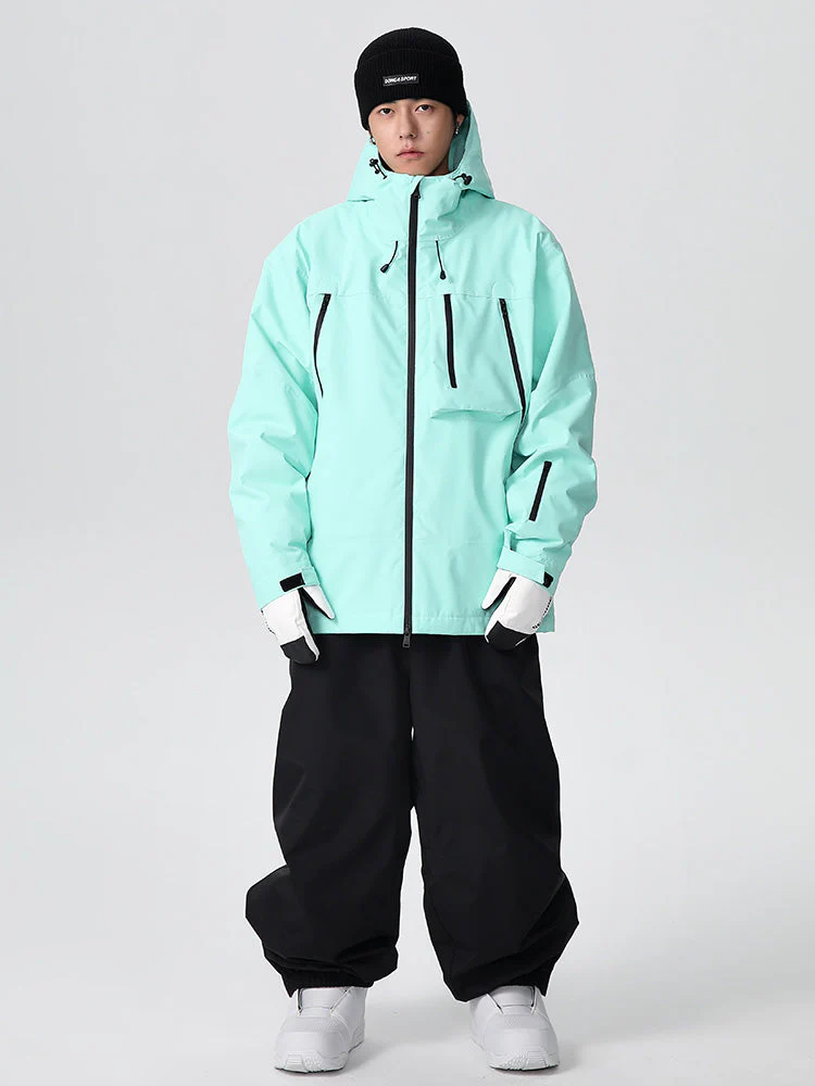 Women's Searipe Unisex Durable Mountain Pro All-Terrain Baggy Snow Suit - Image 22