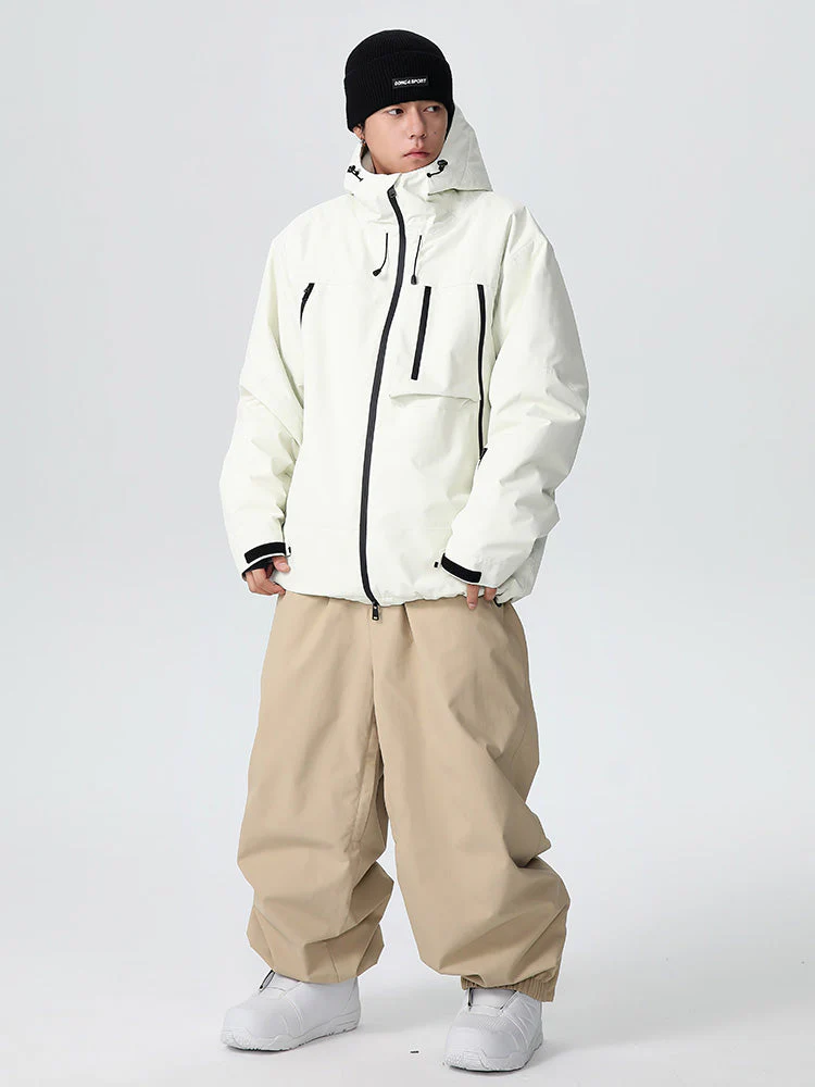 Women's Searipe Unisex Durable Mountain Pro All-Terrain Baggy Snow Suit - Image 24