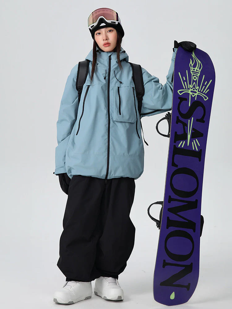 Women's Searipe Unisex Durable Mountain Pro All-Terrain Baggy Snow Suit - Image 4