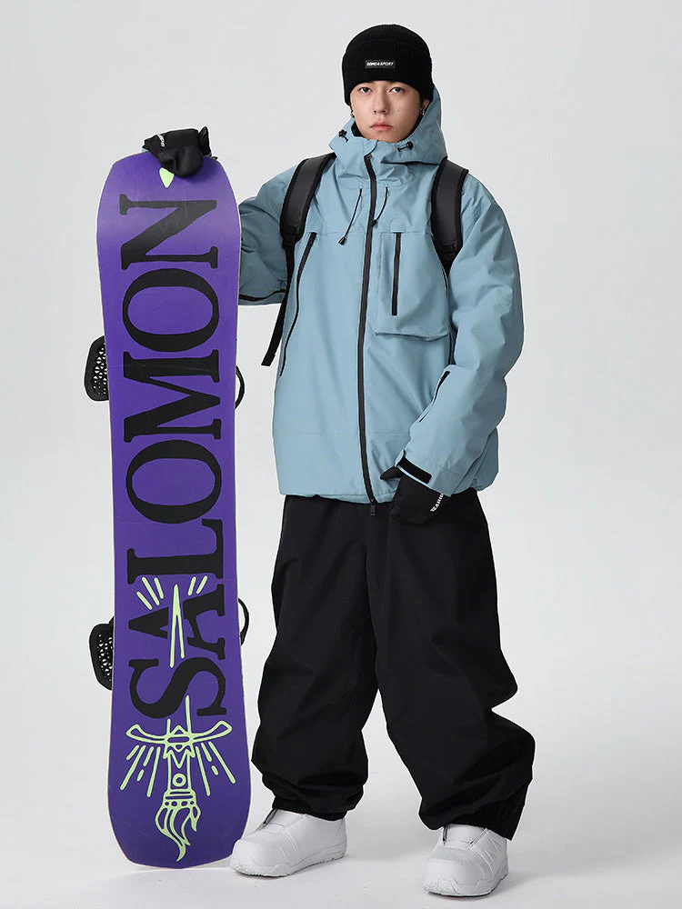 Women's Searipe Unisex Durable Mountain Pro All-Terrain Baggy Snow Suit - Image 9