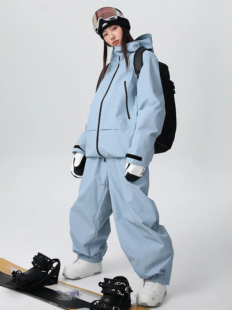 Women's Searipe Unisex Durable Mountain Pro All-Weather Baggy Snow Suit - Image 5