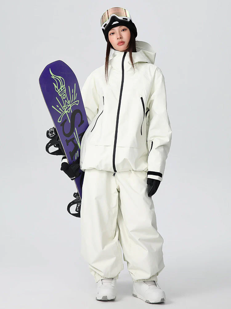Women's Searipe Unisex Durable Mountain Pro All-Weather Baggy Snow Suit - Image 8